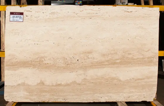 Scalla Naturale — Ivory Travertine Vc Незаповнений Полірований 1с