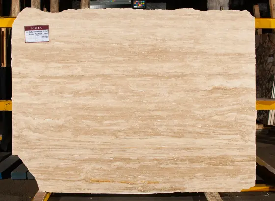 Scalla Naturale — Ivory Travertine Vc Заповнений Полірований 1с