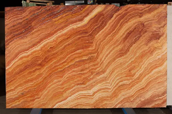 Scalla Naturale — Orange Travertine (leather)